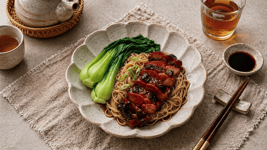 Char Siu Chicken Stir Fry Noodles