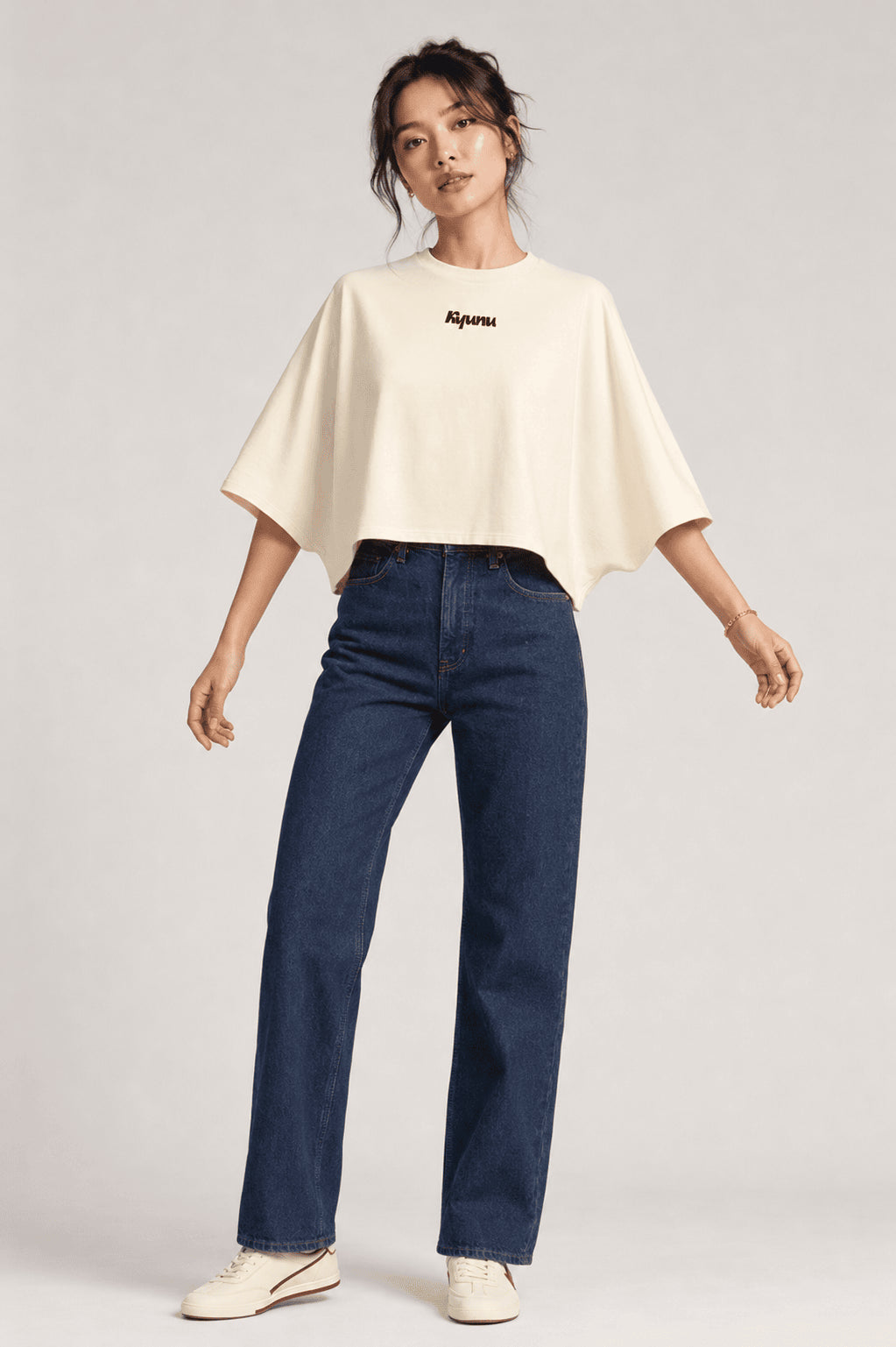 Team Noodle Women's Boxy Batwing Sleeve T-Shirt