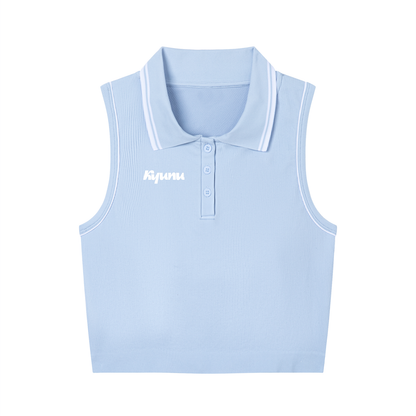 Team Noodle Women's Polo Yoga Tank Top