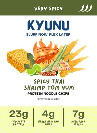 Spicy Thai Shrimp Tom Yum - Protein Noodle Chips