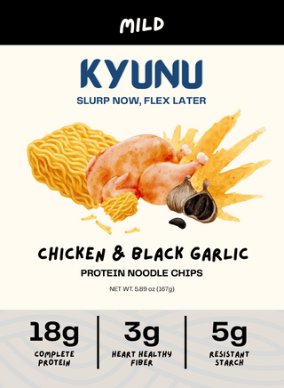 Mild Chicken Black Garlic - Protein Noodle Chips