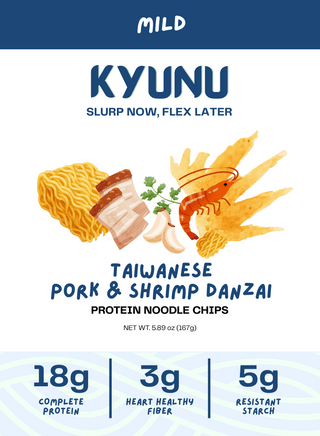 Mild Taiwanese Pork & Shrimp Danzai - Protein Noodle Chips