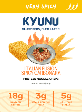 Spicy Italian Fusion Carbonara - Protein Noodle Chips