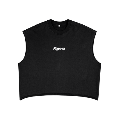KYUNU Terry Boxy Tank Top