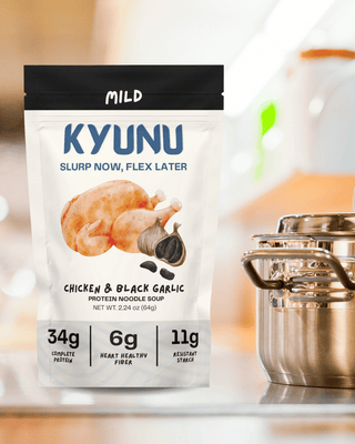 Chicken & Black Garlic Flavor Noodle Soup