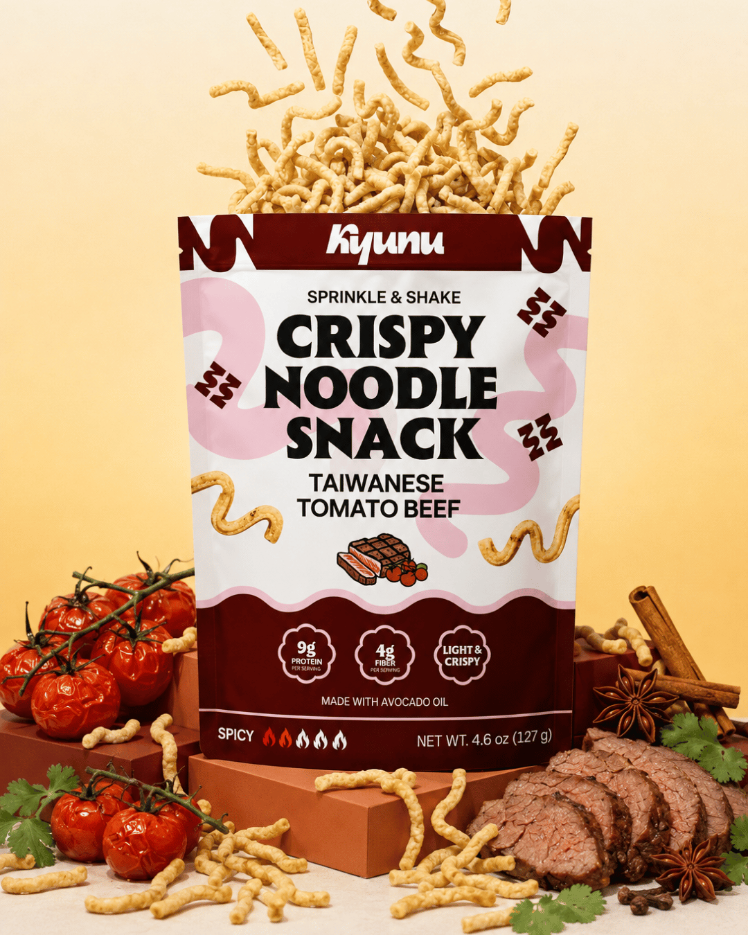 Crispy Noodle Snacks