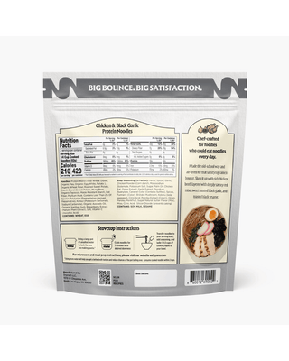 Chicken & Black Garlic Flavor Noodle Soup