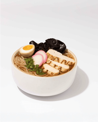 Chicken & Black Garlic Flavor Noodle Soup