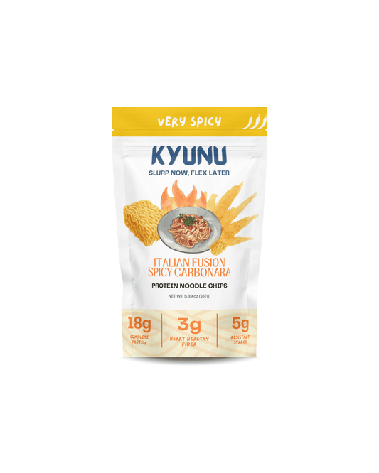 Spicy Italian Fusion Carbonara - Protein Noodle Chips