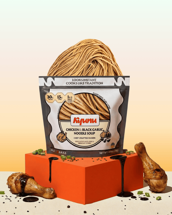 Chicken & Black Garlic Flavor Noodle Soup