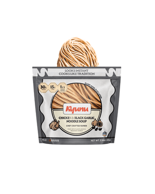 Chicken & Black Garlic Flavor Noodle Soup
