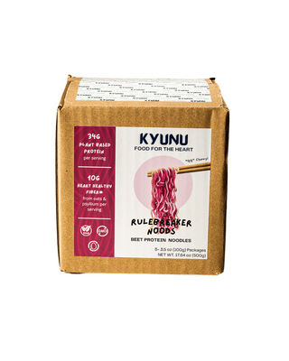 KYUNU Rulebreaker Protein Noodles, Beet Flavor Box