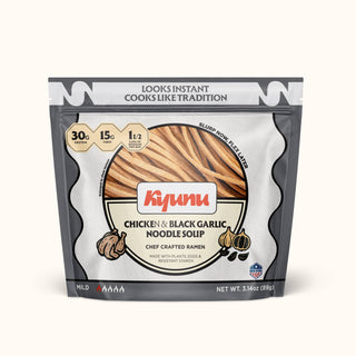 Chicken & Black Garlic Flavor Noodle Soup