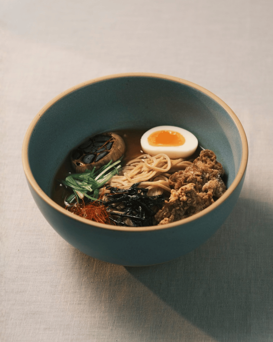 Chicken & Black Garlic Flavor Noodle Soup