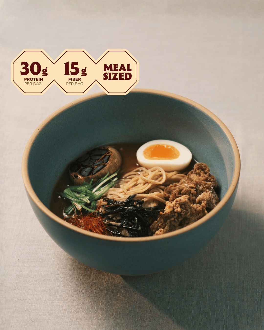 Chicken & Black Garlic Flavor Noodle Soup