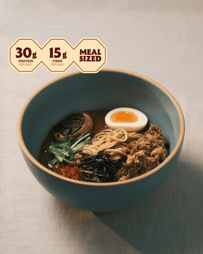 Chicken & Black Garlic Flavor Noodle Soup