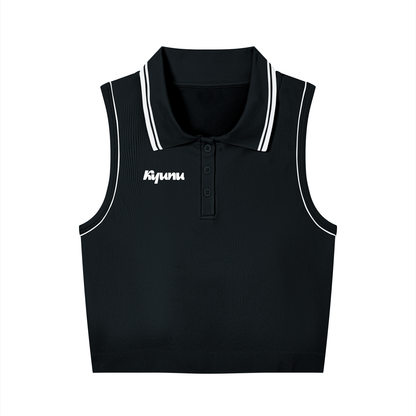 Team Noodle Women's Polo Yoga Tank Top
