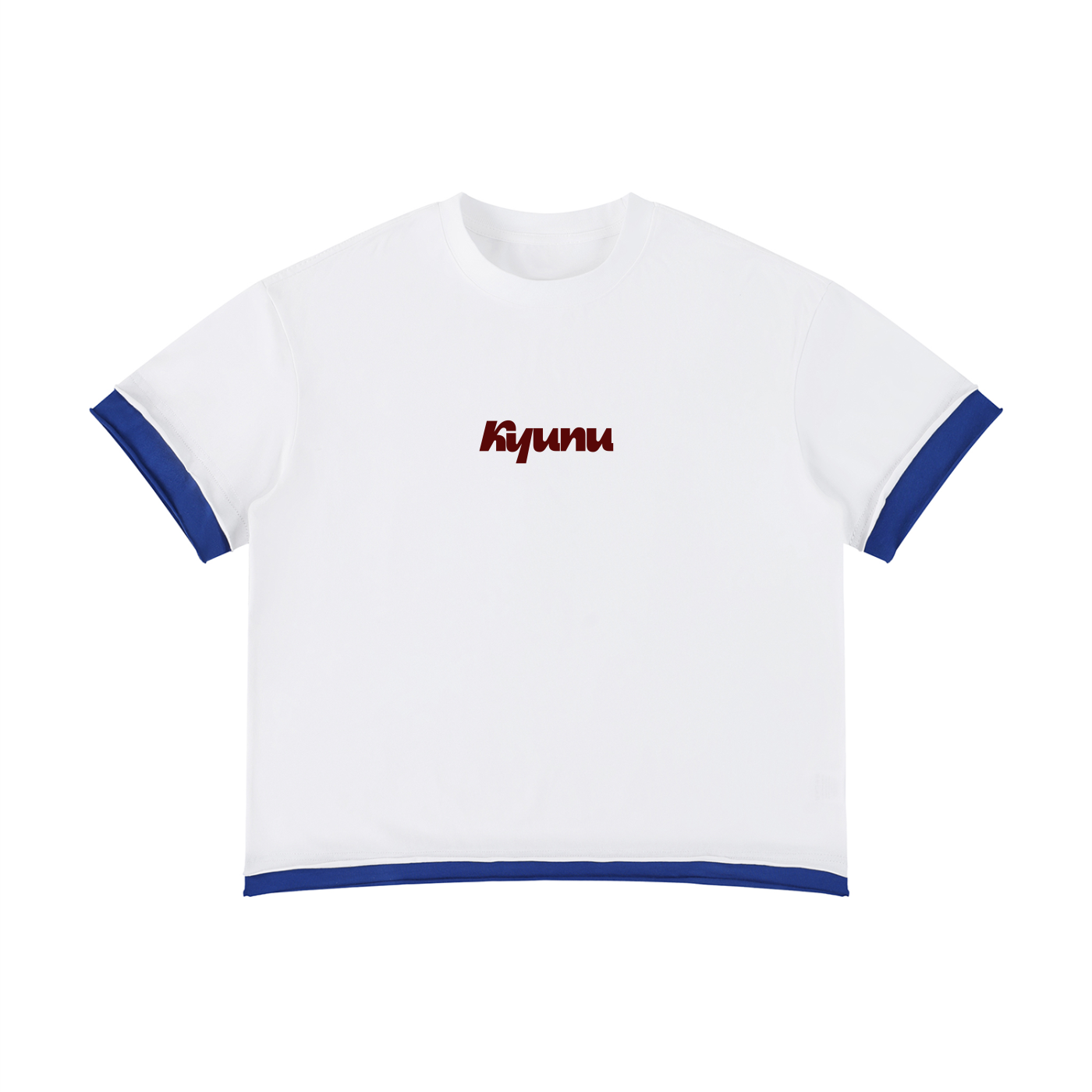 Team Noodle Unisex Boxy Color Block T-Shirt