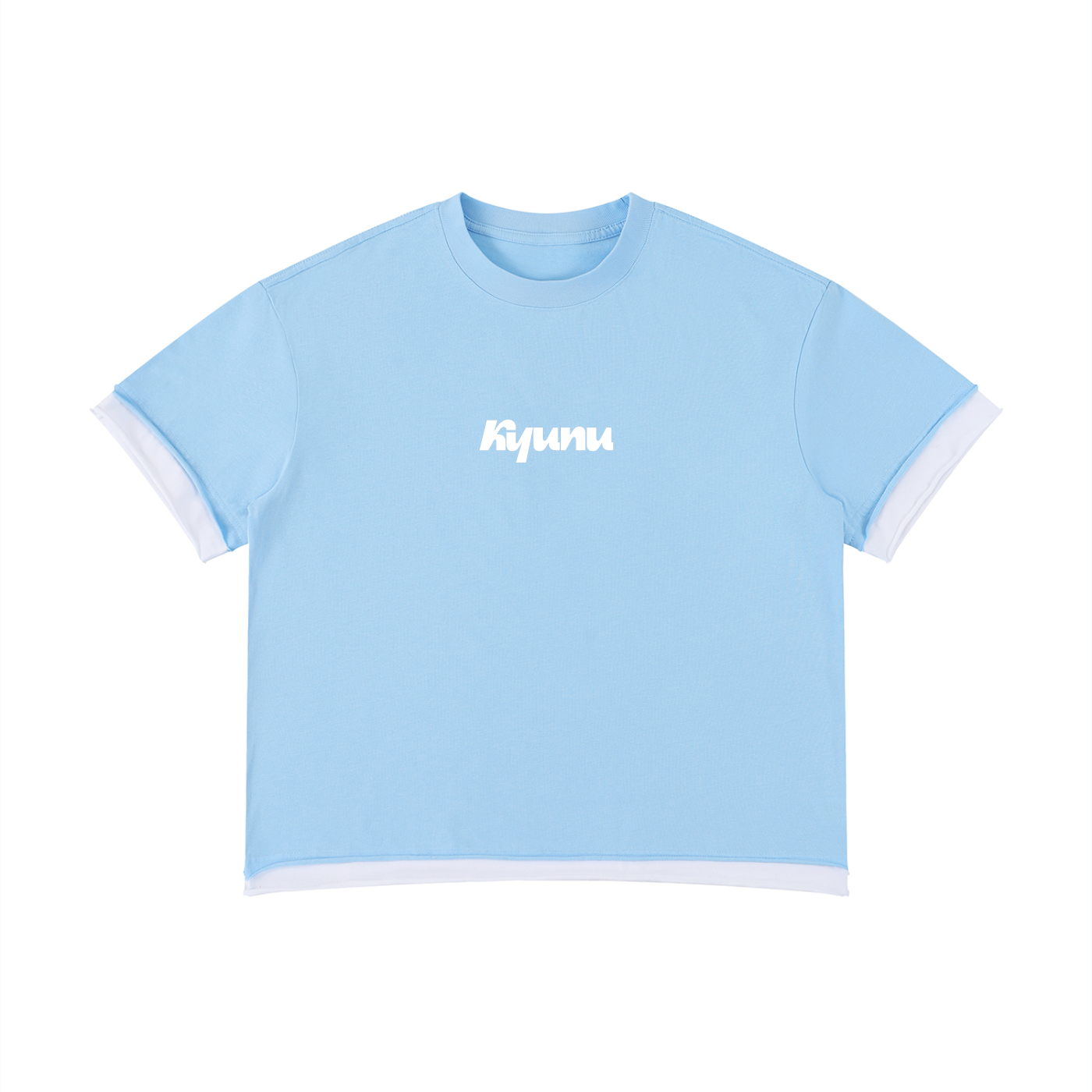 Team Noodle Unisex Boxy Color Block T-Shirt
