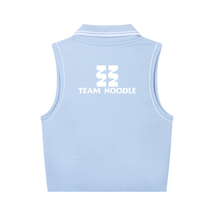 Team Noodle Women's Polo Yoga Tank Top